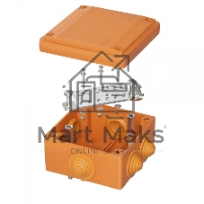 Коробка ответвительная DKC FSB11604 FS 100х100х50мм 6р 450В 6А 4кв.мм с каб. вводами и клеммн. IP56 пластик.