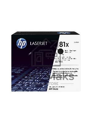 Тонер Картридж HP 81X CF281X черный для HP LJ Pro M630dn/f/h/z (25000 стр.)