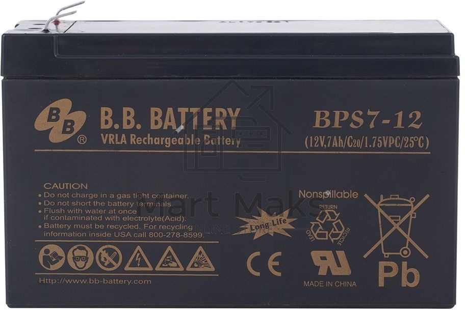 Батарея B.B.Battery BPS 7-12 (12V 7Ah)