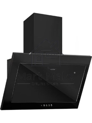 Вытяжка каминная Elikor Коралл 60П-430-К3Д черный управление: кнопочное (1 мотор)