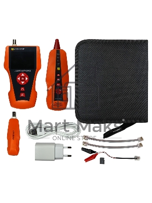 Кабельный тестер с измерением длины с трассировкой кабельных линий и определением POE