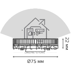 Лампа светодиодная Gauss Elementary GX53 6Вт цок.:GX53 таблетка 220B 2700K св.свеч.бел.теп. (упак.:10шт) (83816)