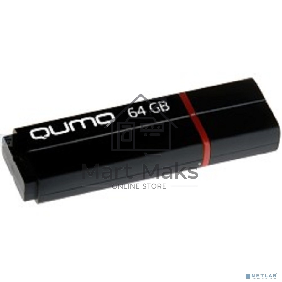 Флешка USB R/W R/W 3.0 QUMO 64GB Speedster QM64GUD3-SP-black