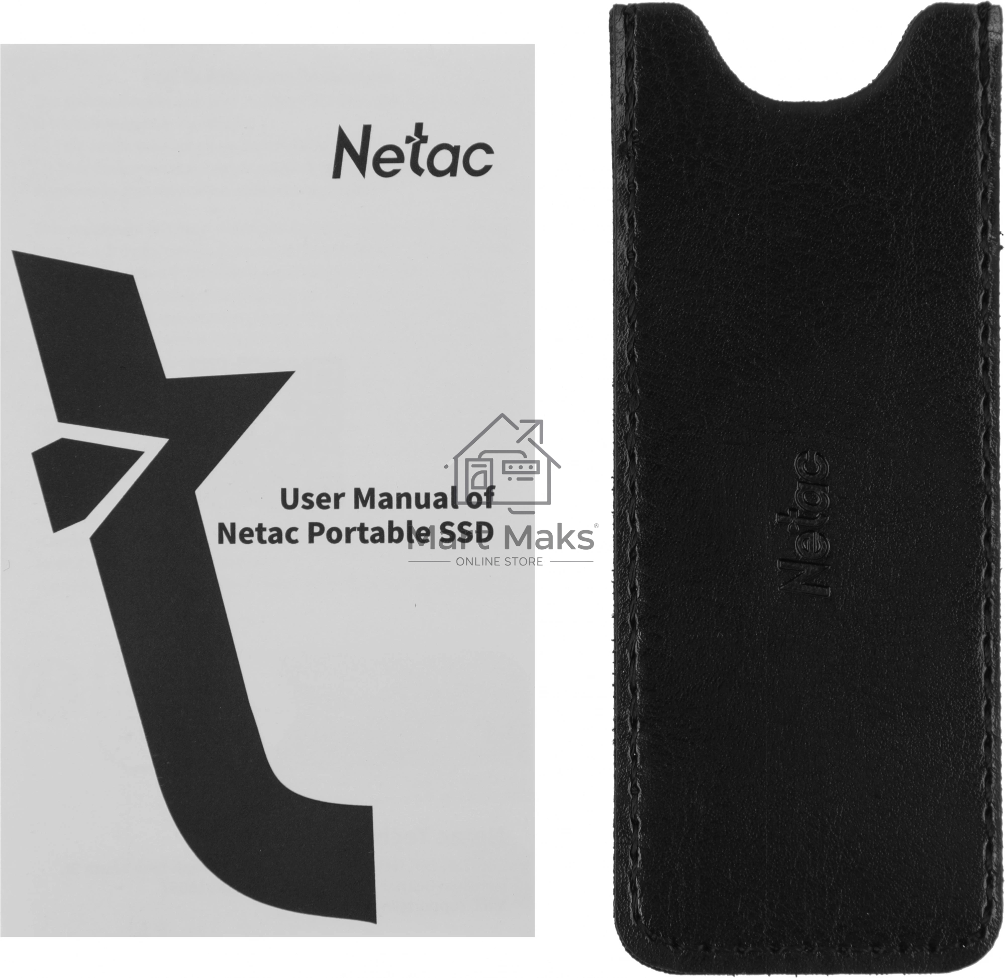 Накопитель SSD External Netac 2.0Tb Z SLIM <NT01ZSLIM-002T-32BK> (USB3.2, up to 520/480MBs, 100х29.5х9mm, Black)