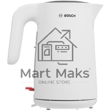 Чайник электрический Bosch TWK 2M161, 1.7 л, белый