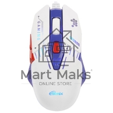 Мышь проводная Ritmix ROM-400 White