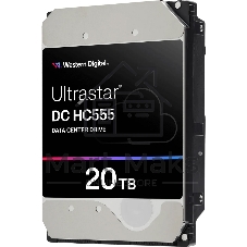 Жесткий диск Western Digital SATA 20Tb 7200RPM 6Gb/S 512MB DC HC555 WUH722020CLE604_0B48696