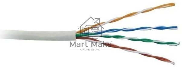 Кабель информационный Lanmaster LAN-5EFTP-PT-LSZH-GY cat.5e FTP 4 пары 26AWG LSZH внутренний 305м серый