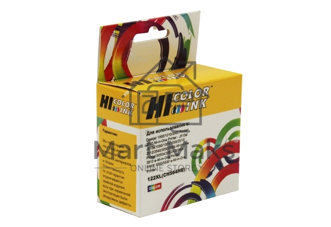 Картридж HP DJ 1050/2050/2050S, №122XL (Hi-Black) new CH564HE, Color    