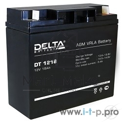 Батарея Delta DT 1218 (12V, 18Ah)