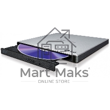 Оптический привод DVD-RW LG GP57ES40 серебристый USB внешний