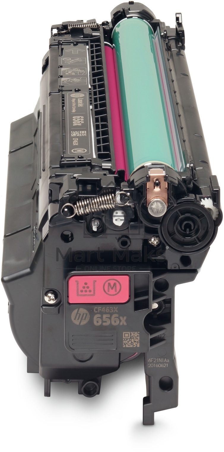 Картридж лазерный HP 656X пурпурный увеличенной емкости для HP CLJ M652/M653 (CF463X) 22000 стр