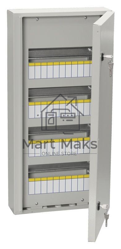 Корпус металлический ЩРн-48з-0 У2 IP54 ИЭК MKM11-N-48-54-Z