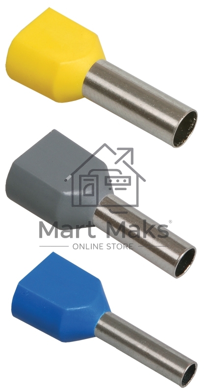 Наконечник-гильза изол. НГИ2 0.5-8 оранж. (уп. 100 шт) ИЭК UTE10-D1-8-100