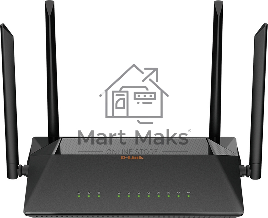 Маршрутизатор D-Link DSL-245GR/R1A Беспроводной двухдиапазонный маршрутизатор VDSL2 с поддержкой ADSL2+/3G/LTE/Ethernet WAN и USB-портом