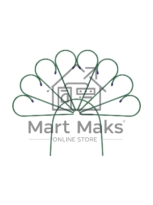 Заборчик садово-парковый, веерный, 0,7х0,9 м Россия