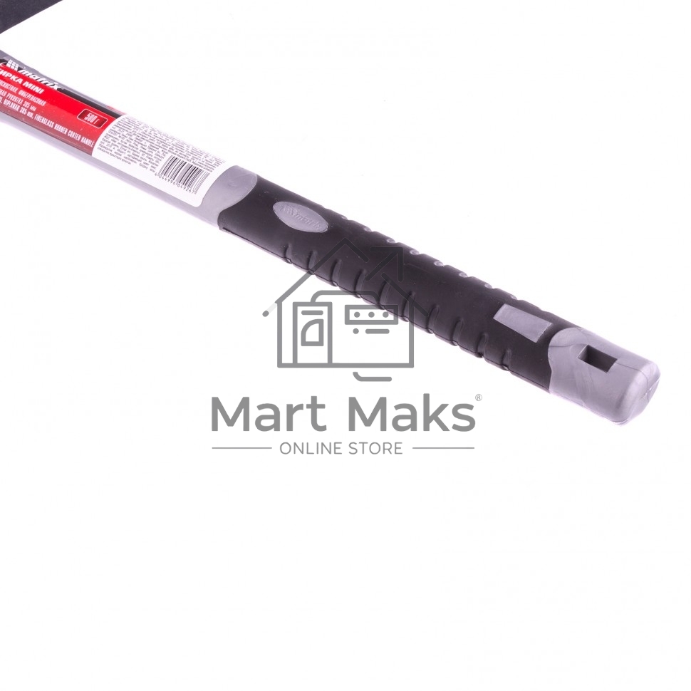 Кирка MATRIX 21826 mini двухплоскостная 500 г фибергласовая обрезиненная рукоятка 385мм