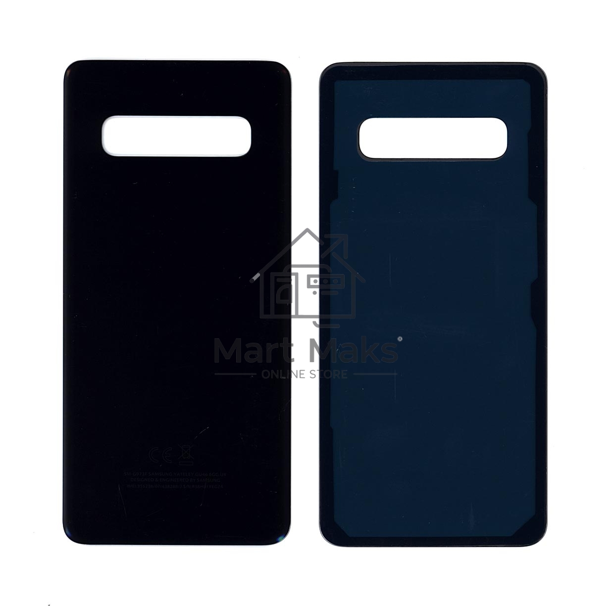 Задняя крышка для Samsung G973 Galaxy S10 черный