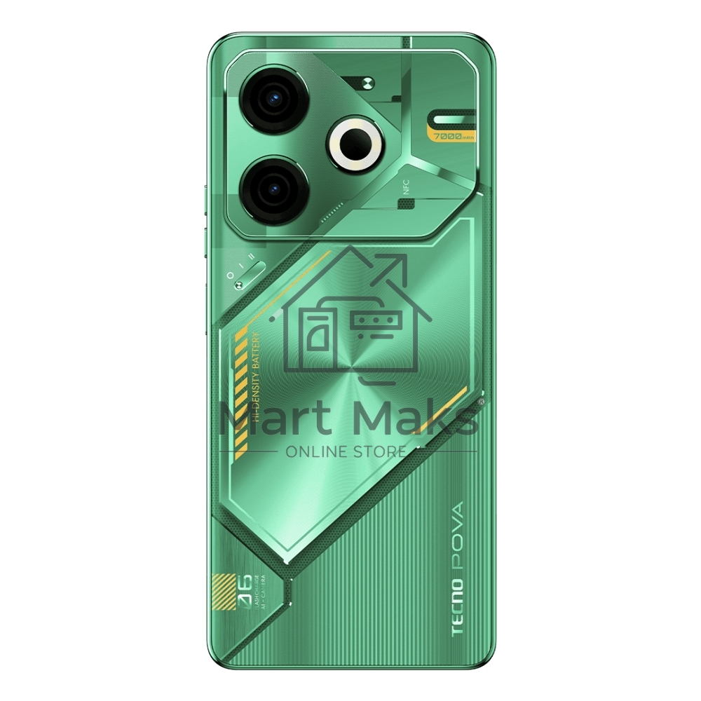 Смартфон Tecno POVA 6 Neo, 8/128Gb, зеленый