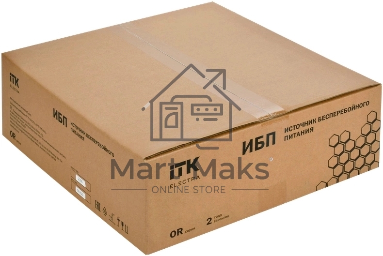 Источник бесперебойного питания однофазный Online 1000 Ва/1000 Вт, Rack mount, c LCD дисплеем 24VDC с АКБ 2U 2х9AH