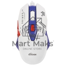 Мышь проводная Ritmix ROM-400 White