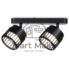 Светильник Ambrella light TN71163/2 BK черный GX53/2 260*100*125