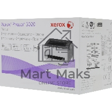 Принтер лазерный Xerox Phaser 3020 (P3020BI#), A4, ч/б, печ. до 20 стр/мин., 1200 x 1200 dpi, USB, Wi-Fi