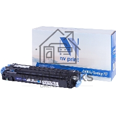 Картридж лазерный NVPrint совместимый HP Q6001A/Can707 Cyan для LJ Color CM1015MFP/1017MFP/1600/2600N (2000k)