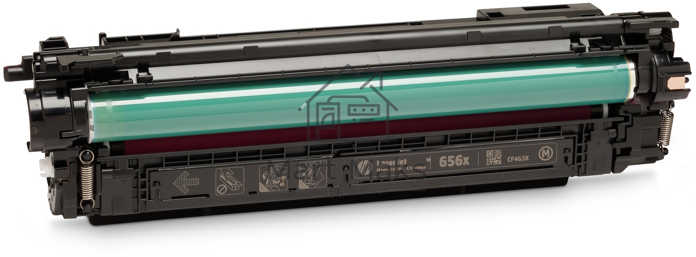 Картридж лазерный HP 656X пурпурный увеличенной емкости для HP CLJ M652/M653 (CF463X) 22000 стр