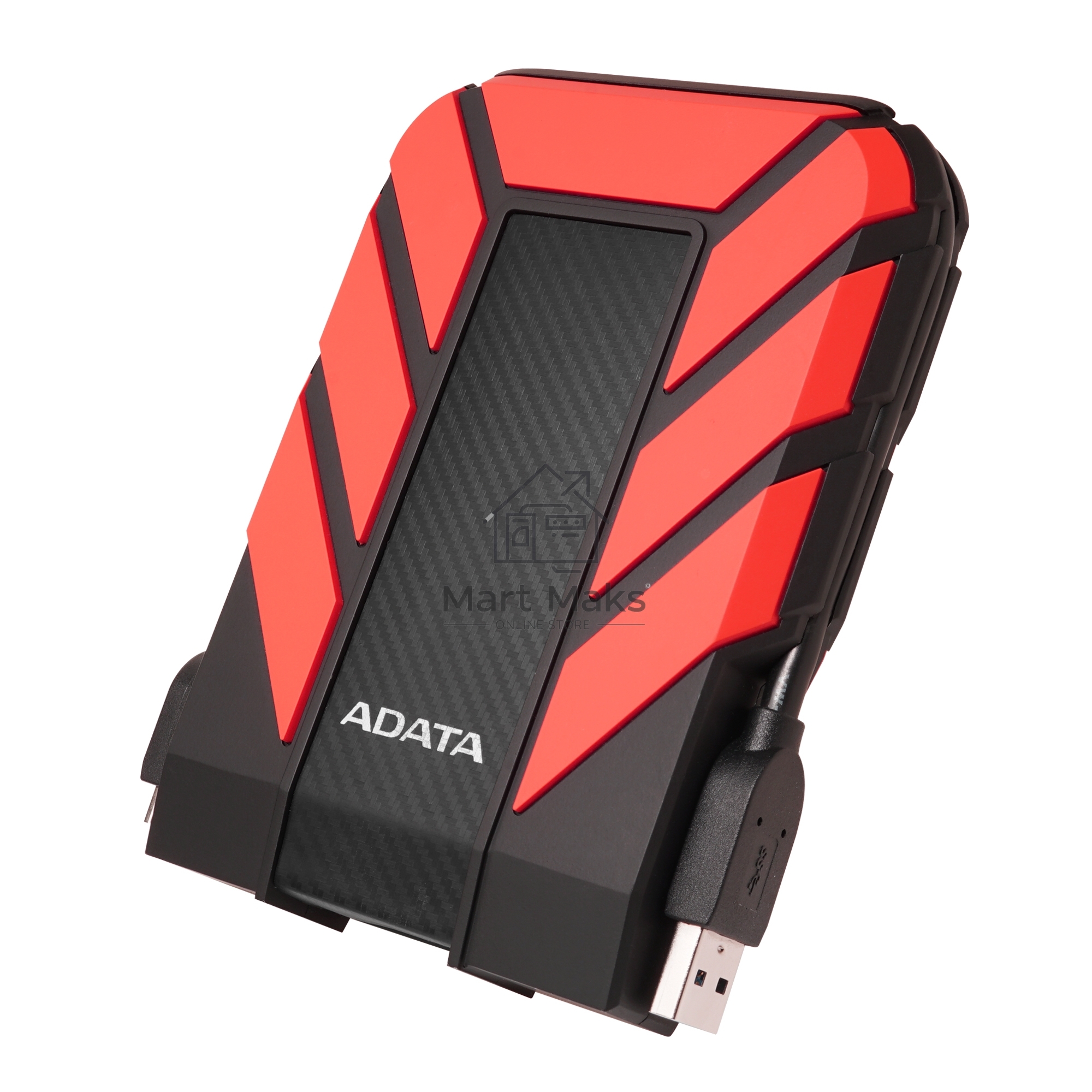 Внешний жесткий диск ADATA2Tb Adata HD710P AHD710P-2TU31-CRD черный/красный (2.5
