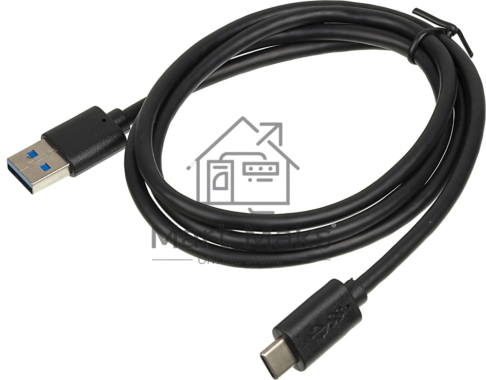 Кабель Buro BHP USB-TPC-1 USB 3.0 A(m) USB Type-C (m) 1м черный