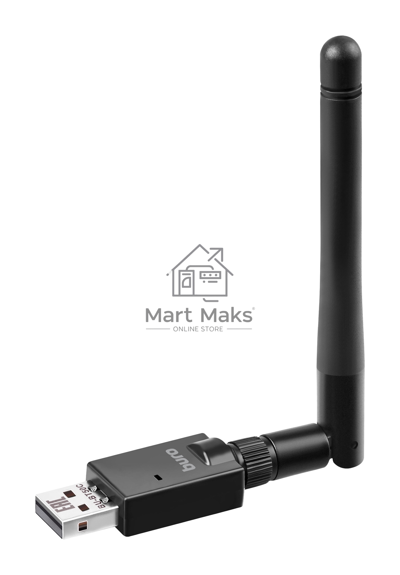 Адаптер USB Buro BU-BT50C Bluetooth 5.0+EDR class 1 100м черный