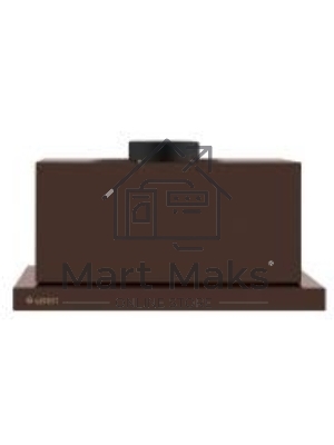 Вытяжка встраиваемая Gefest ВО 4501 К4 коричневый, 50 см, 600 куб. м/ч, 77 дБ