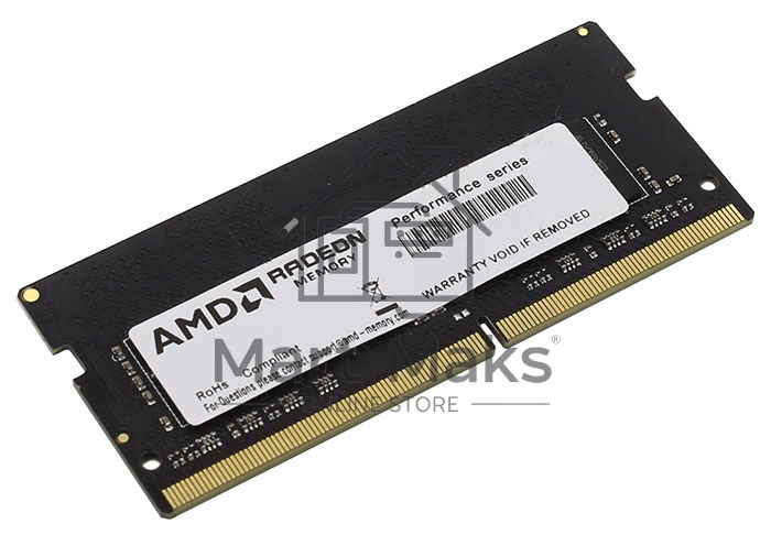 Оперативная память AMD Radeon R7, DDR4, 4GB (1x4GB), 2400MHz, CL16, SO-DIMM