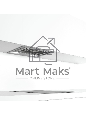 Вытяжка встраиваемая Bosch DLN52AC70 нержавеющая сталь, 53.4 см, 302 куб. м/ч, 54 дБ