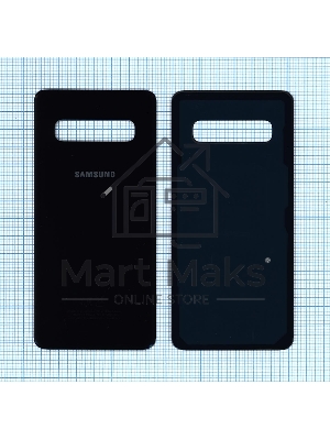 Задняя крышка для Samsung G973 Galaxy S10 черный
