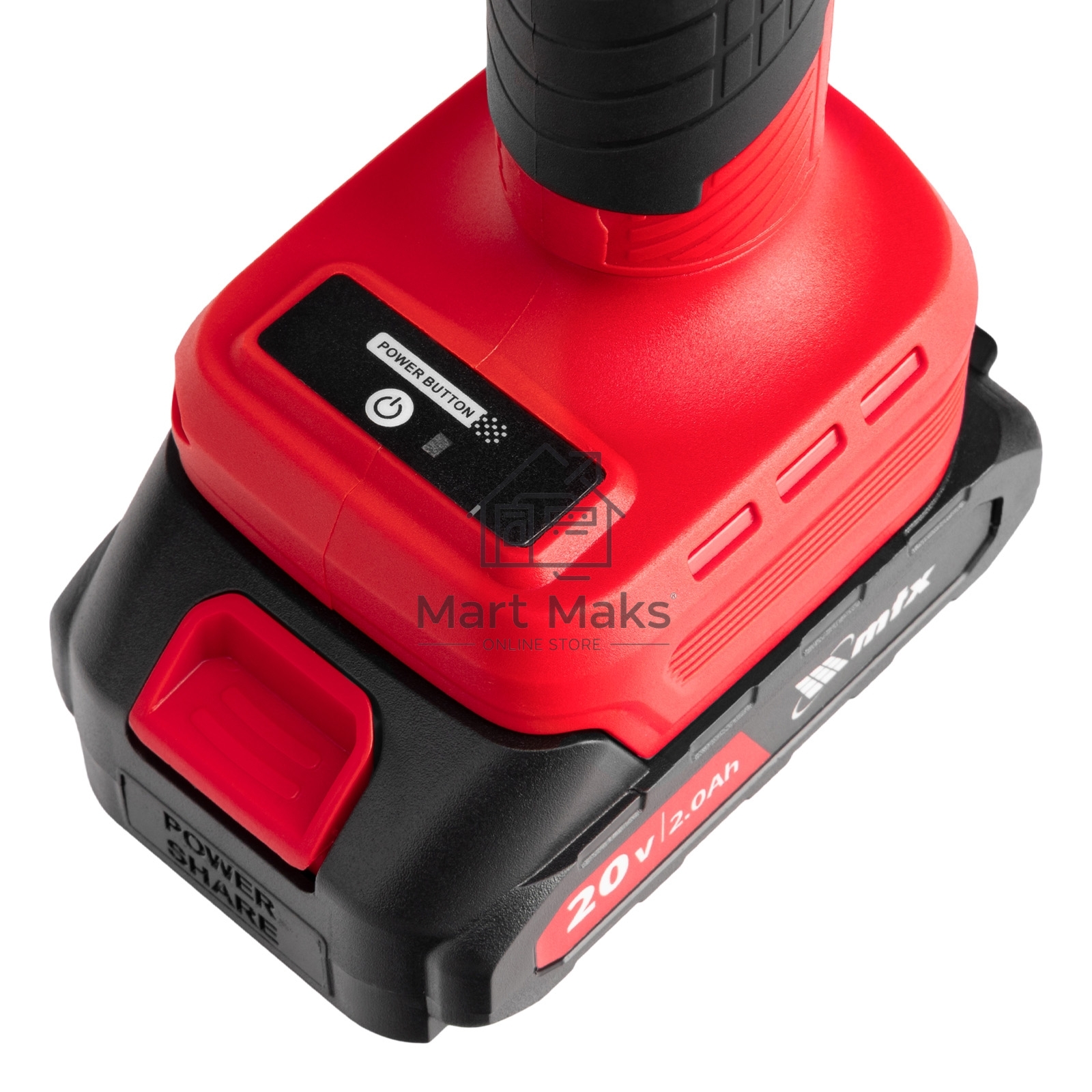 Секатор аккумуляторный, бесщет., BP-25, Li-Ion, 20 В  MTX