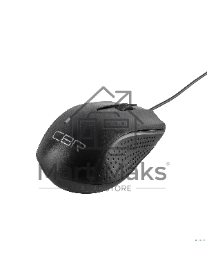 Мышь проводная CBR CM 123 черный, 1000 dpi, USB, кнопки - 3