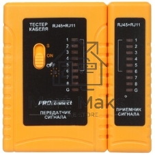 Тестер кабеля PROconnect RJ-45+RJ-11 468