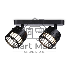 Светильник Ambrella light TN71163/2 BK черный GX53/2 260*100*125