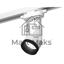 Светильник Ambrella light XT6601041 WH/PBK белый/черный полированный MR16 GU10 (C6601, N6131)