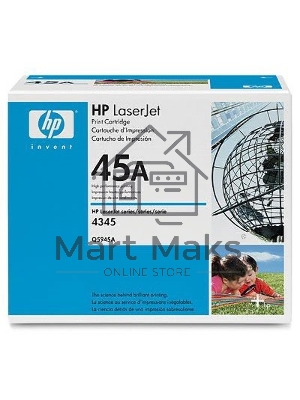 Картридж лазерный HP Q5945A черный для LJ 4345mfp 18 000 стр.