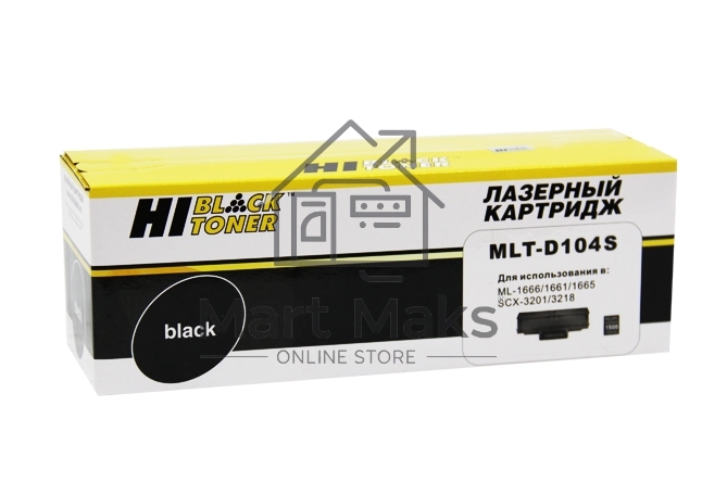 Расходные материалы Hi-Black MLT-D104S Картридж для ML-1660/1665/1666/1661/SCX-3200/3205 (Hi-Black) MLT-104S, с чипом    