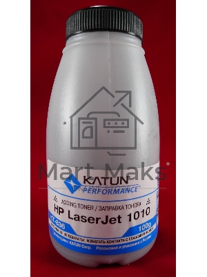 Тонер HP LJ 1010/1012/1015/1018/1020 (фл.100г.) Katun фас России