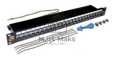 Патч-панель Lanmaster LAN-PPL24S6 19