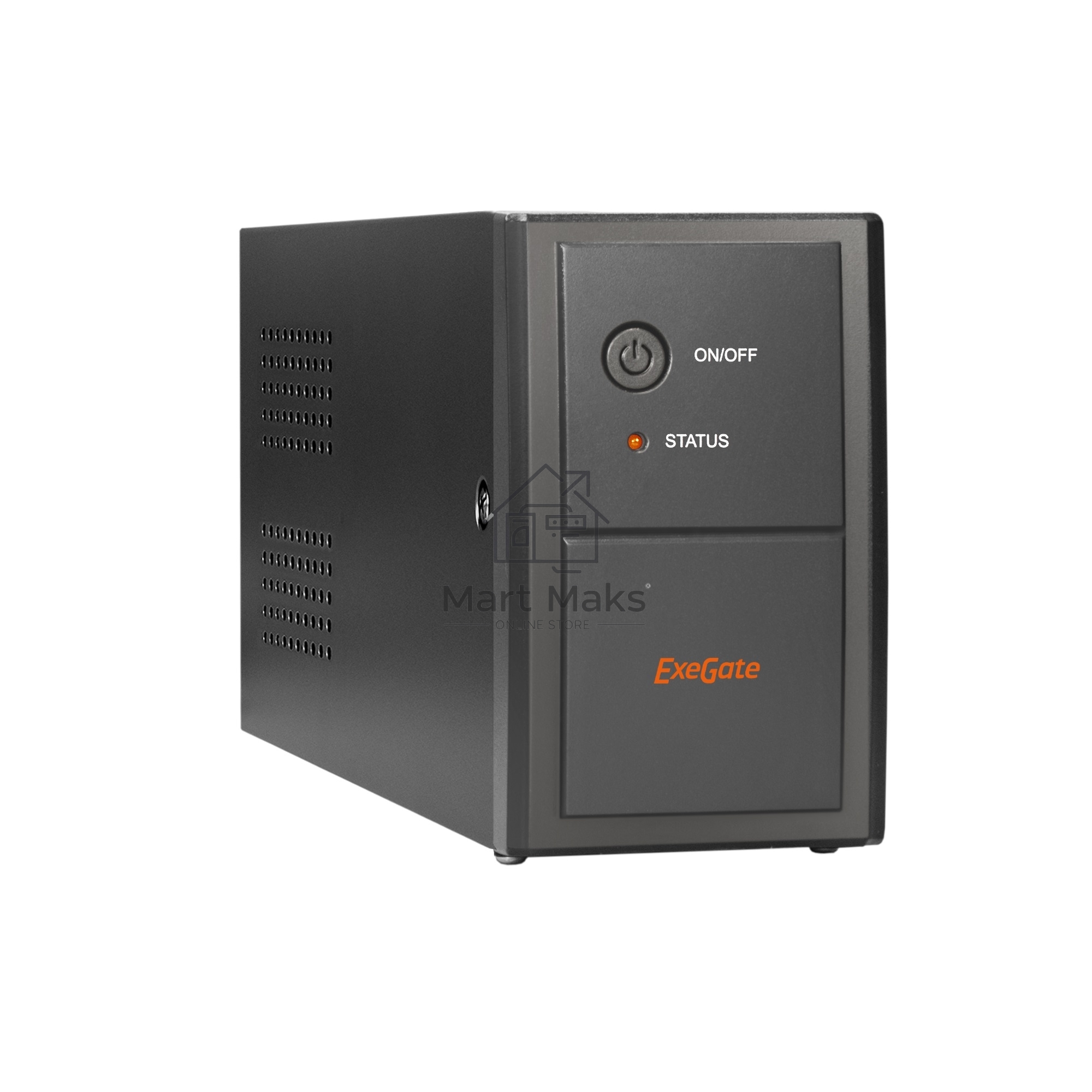Источник бесперебойного питания ExeGate EP212516RUS Power Back BNB-800<800VA, Black, 2 евророзетки>