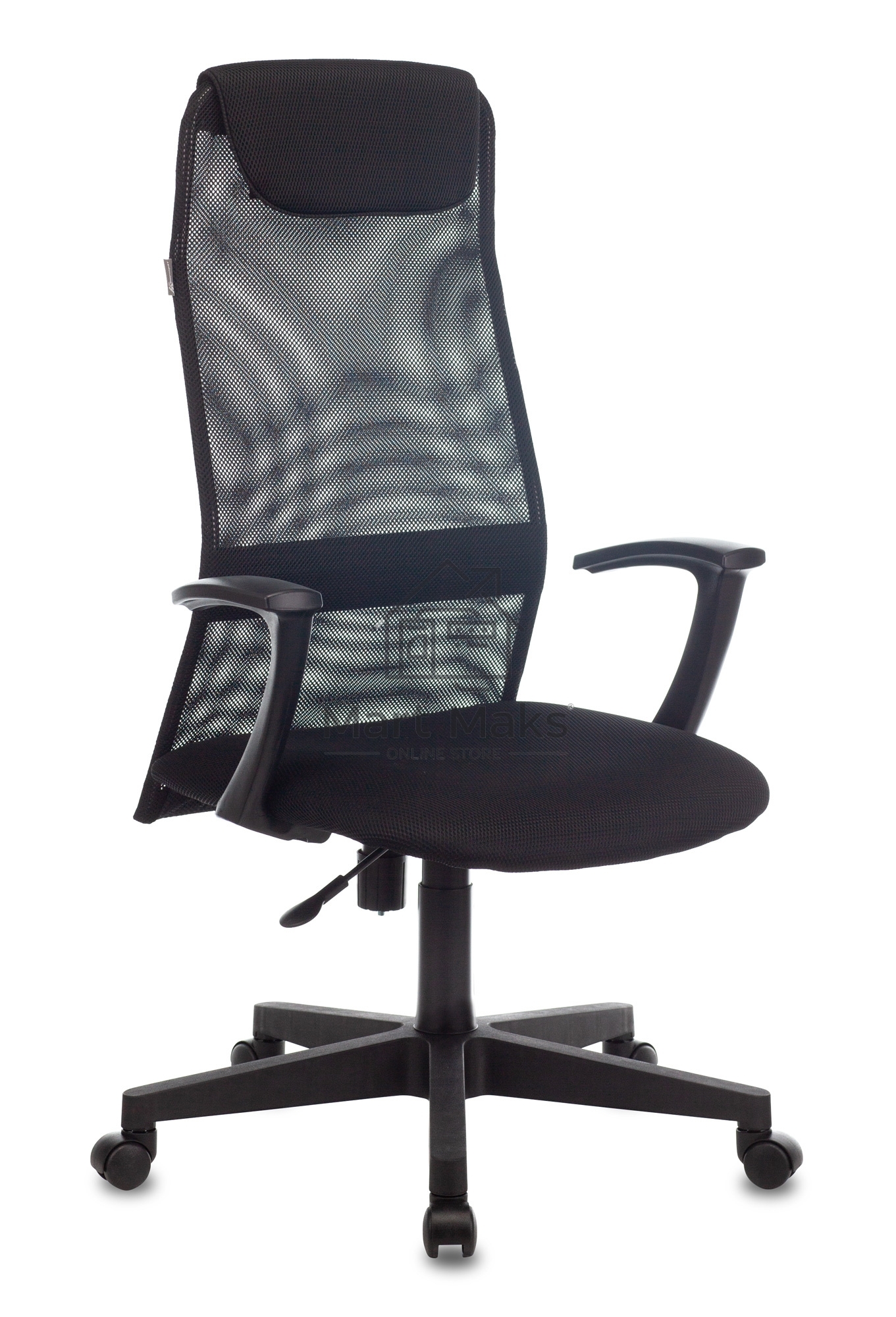 Кресло руководителя Бюрократ KB-8/BLACK черный TW-01 TW-11 сетка