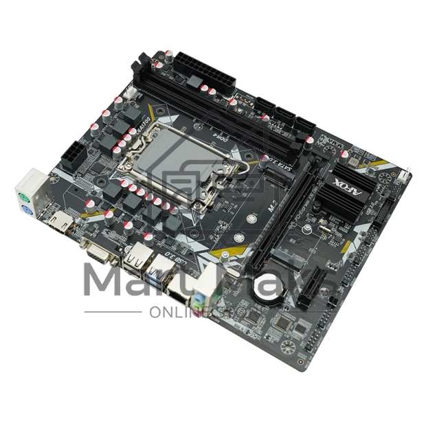 Материнская плата AFOX IH610D4-MA5-V4, LGA 1700, Intel H610, 2xDDR4, 3xSATA, 1xM.2, 1xPCIe 4.0 x16, 1xPCIe x1, 1xminiPCIe, 1xHDMI, 1xD-Sub, 1x 1Gb LAN, 2xUSB-A 2.0, 2xUSB-A 3.2 Gen 1, 3x3.5 мм, 5.1, microATX