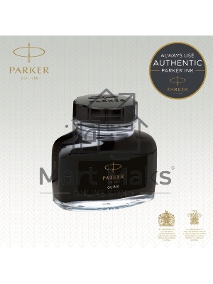 Флакон с чернилами Parker Quink Z13 (CW1950375) черные чернила, 57мл для ручек перьевых