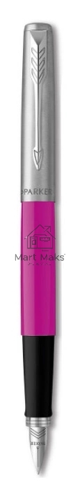 Ручка перьевая Parker Jotter Originals F60 (2096860) Magenta M сталь нержавеющая блистер